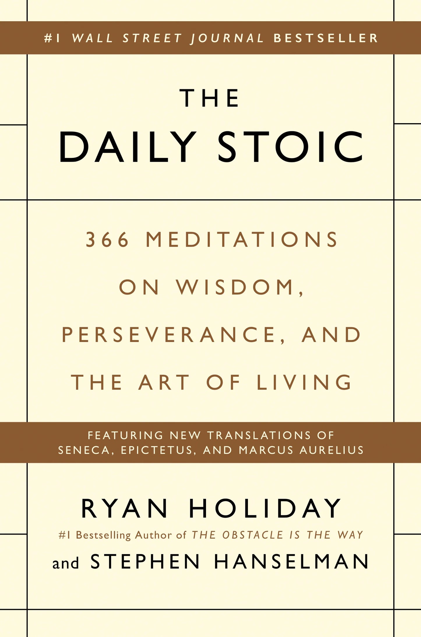 The Daily Stoic Book by Ryan Holiday