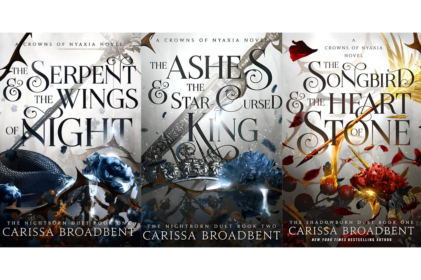 Crowns of Nyaxia Series by Carissa Broadbent