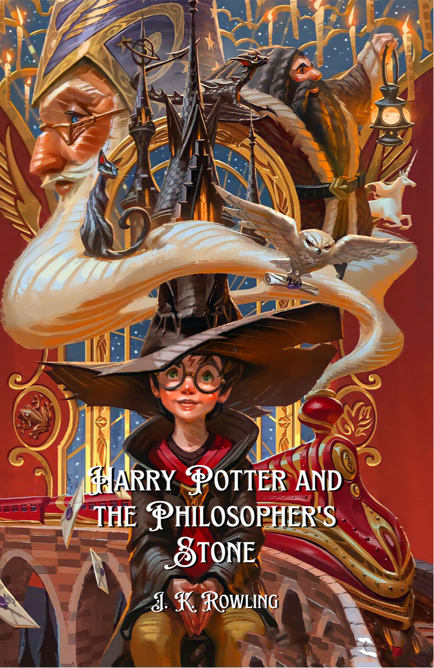 Harry Potter and the Philosopher's Stone Novel by J. K. Rowling