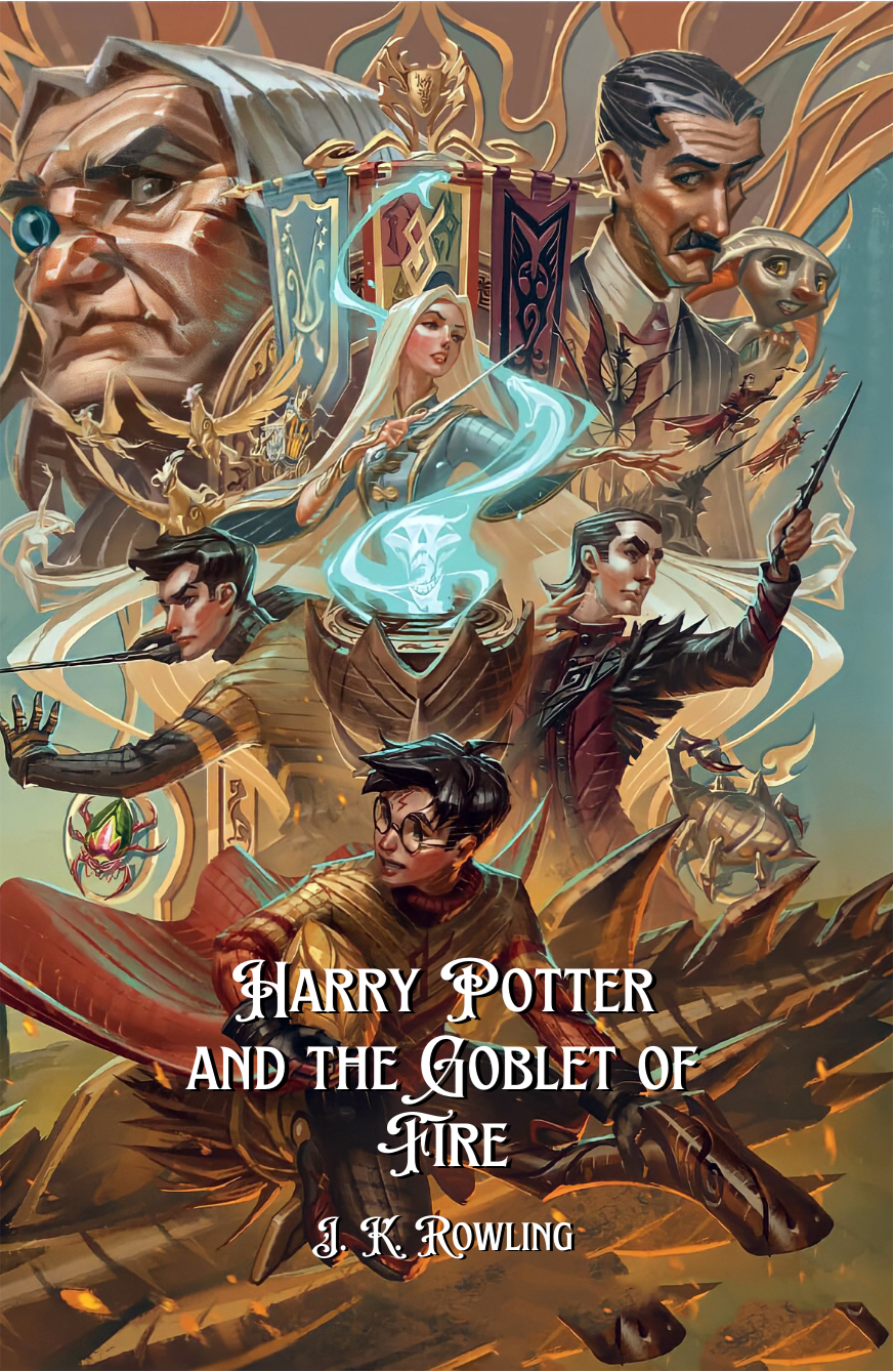 Harry Potter and the Goblet of Fire Novel by J. K. Rowling