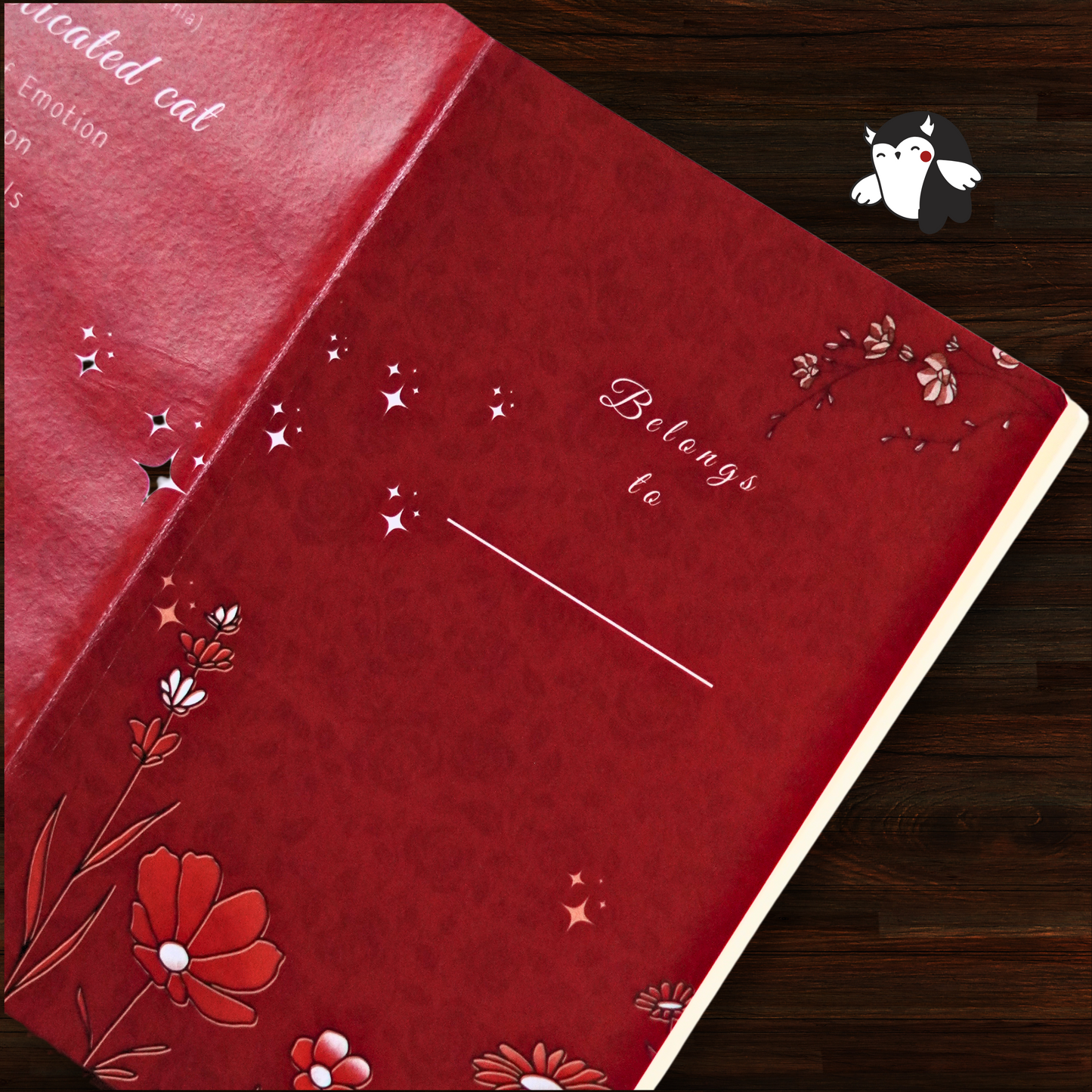 NSN07 - Sophisticated Cat Notebook ( Paperback Edition )