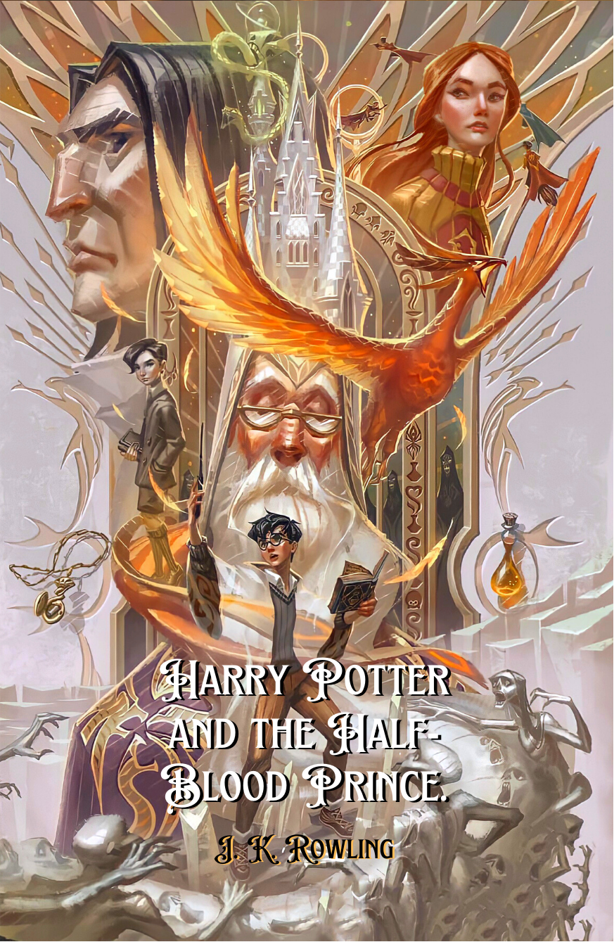 Harry Potter and the Half-Blood Prince Novel by J. K. Rowling