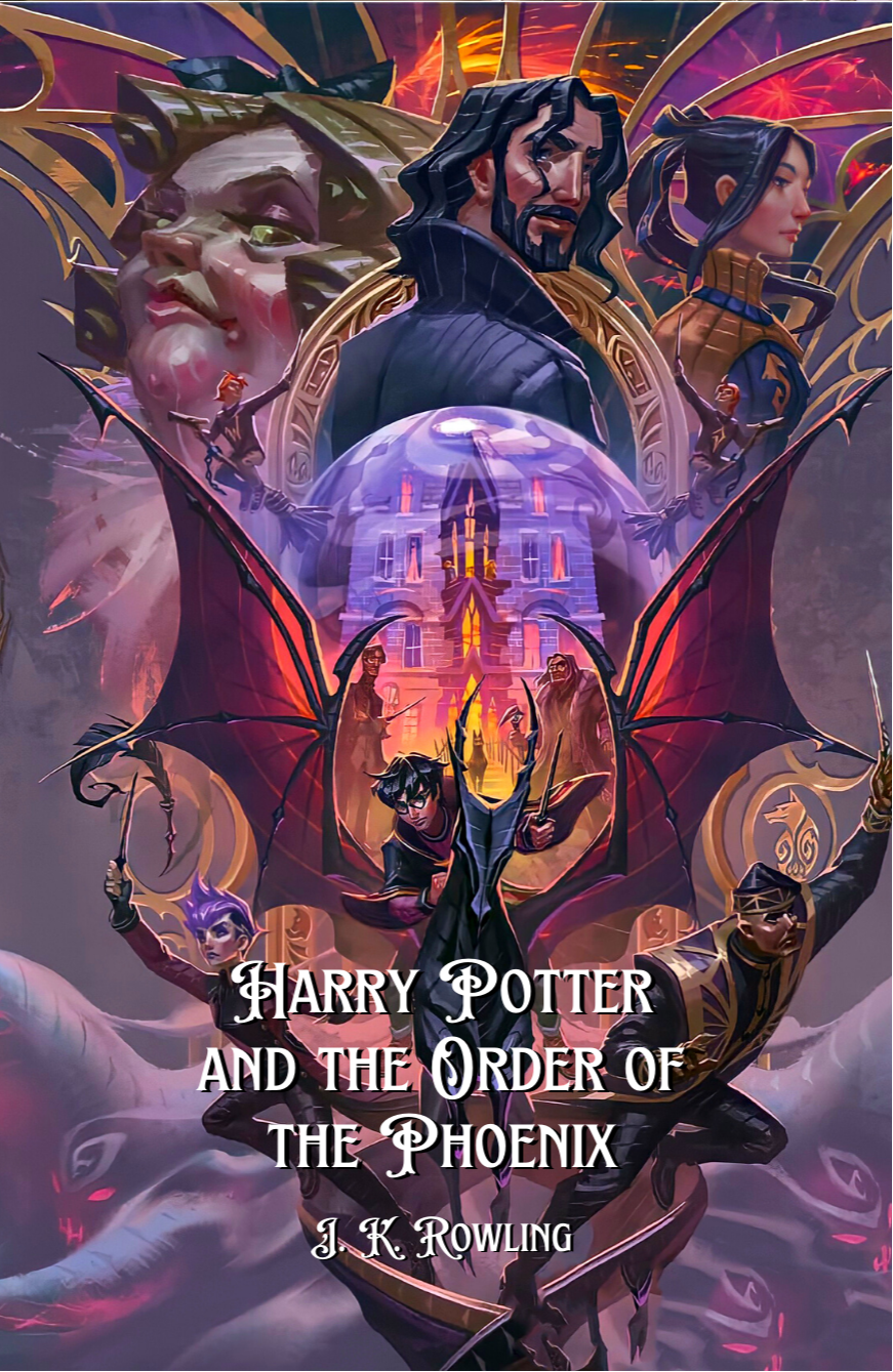 Harry Potter and the Order of the Phoenix Novel by J. K. Rowling