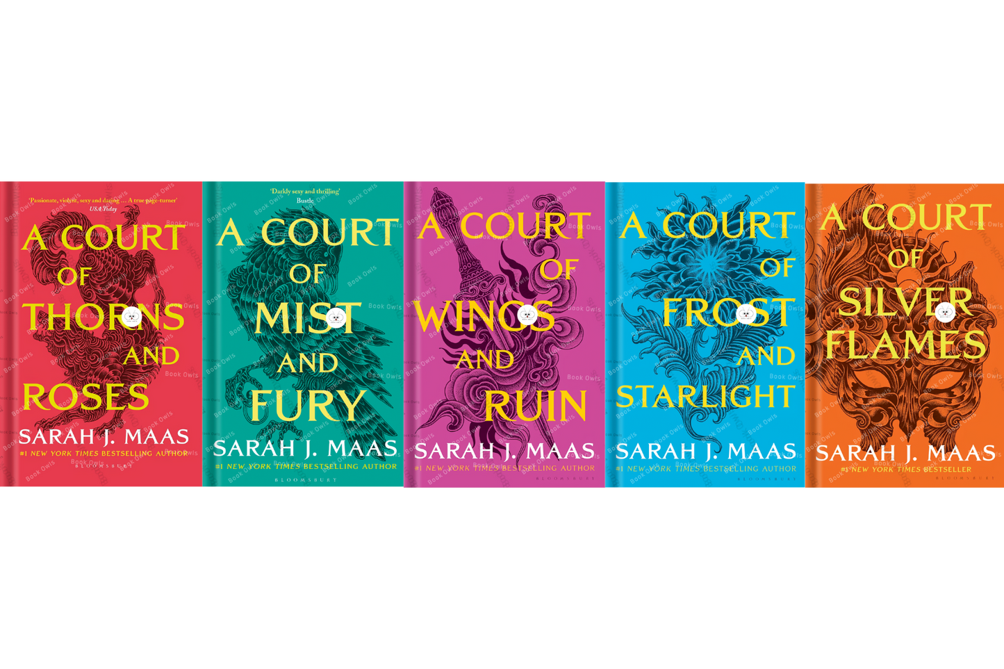 A Court of Thorns and Roses Series by Sarah J. Maas
