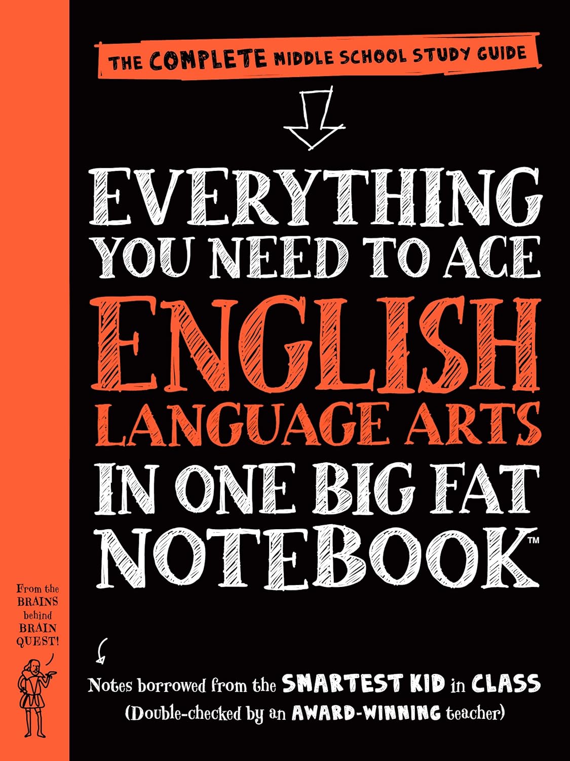 Everything You Need to Ace English Language Arts in One Big Fat Notebook: The Complete Middle School Study Guide (Big Fat Notebooks) by Workman Publishing, Jen Haberling