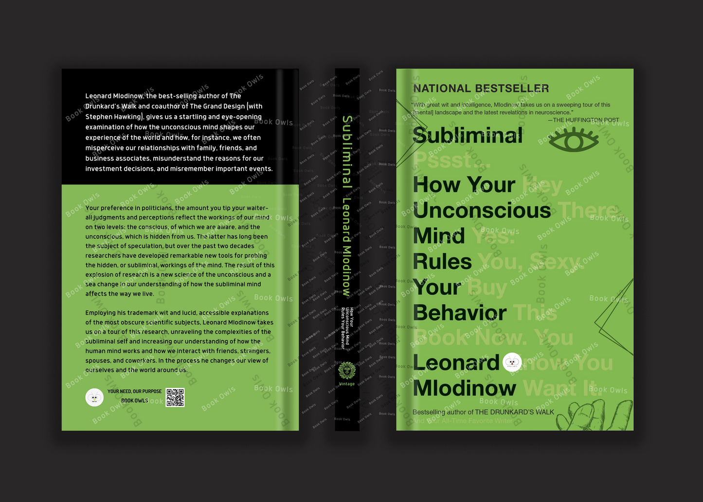 Subliminal: How Your Unconscious Mind Rules Your Behavior Book by Leonard Mlodinow