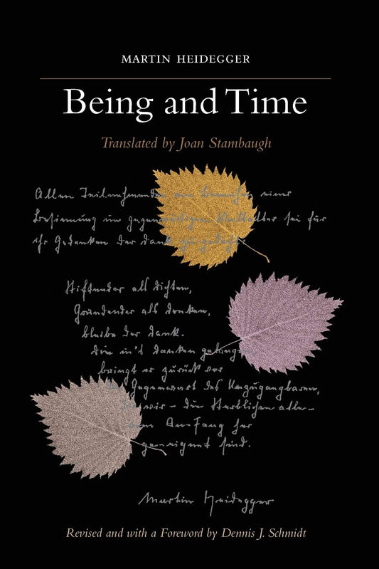 Being and Time Book by Martin Heidegger
