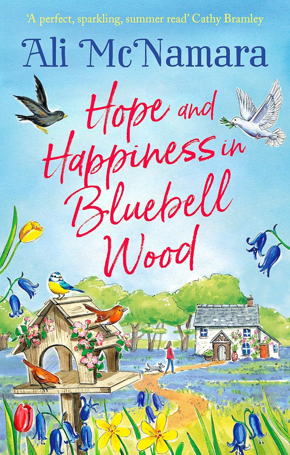 Hope and Happiness in Bluebell Wood Book by Ali McNamara
