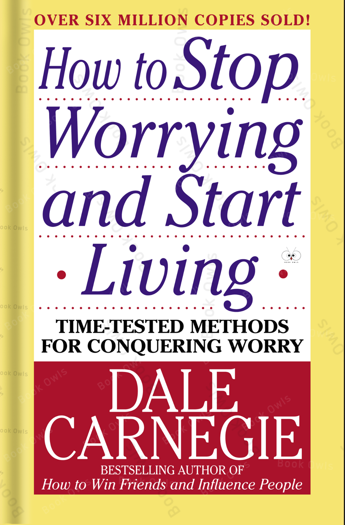 How to Stop Worrying and Start Living Book by Dale Carnegie