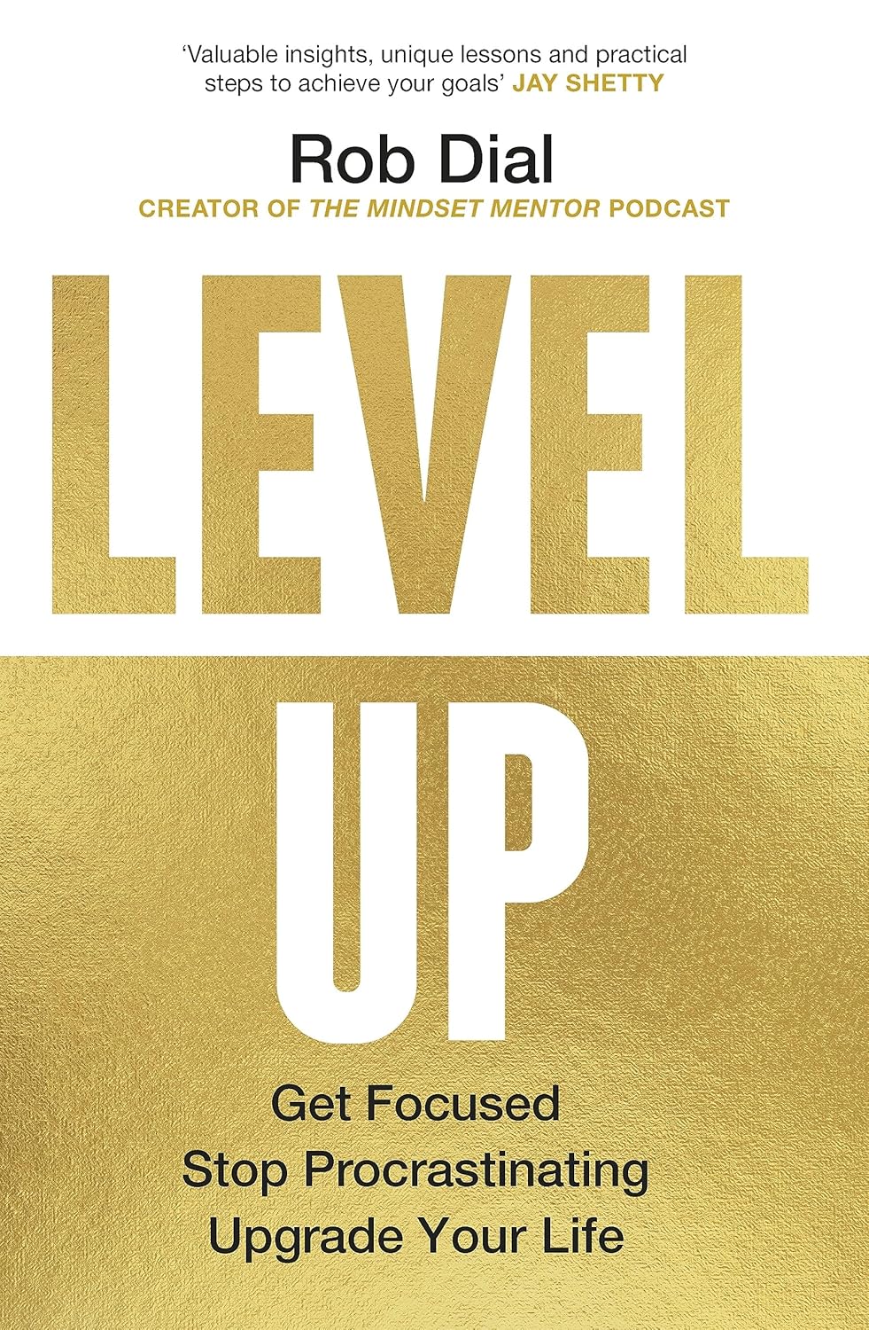 Level Up: How to Get Focused, Stop Procrastinating, and Upgrade Your Life Book by Rob Dial