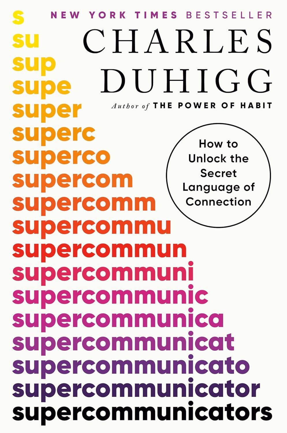 Supercommunicators: How to Unlock the Secret Language of Connection Book by Charles Duhigg