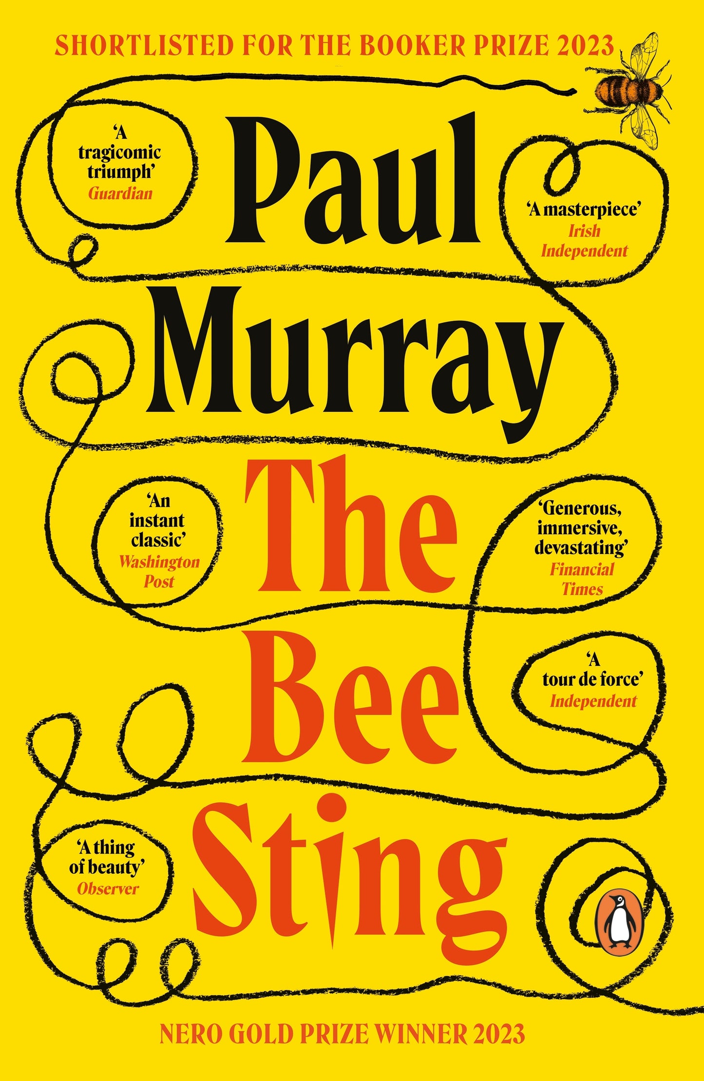 The Bee Sting Novel by Paul Murray