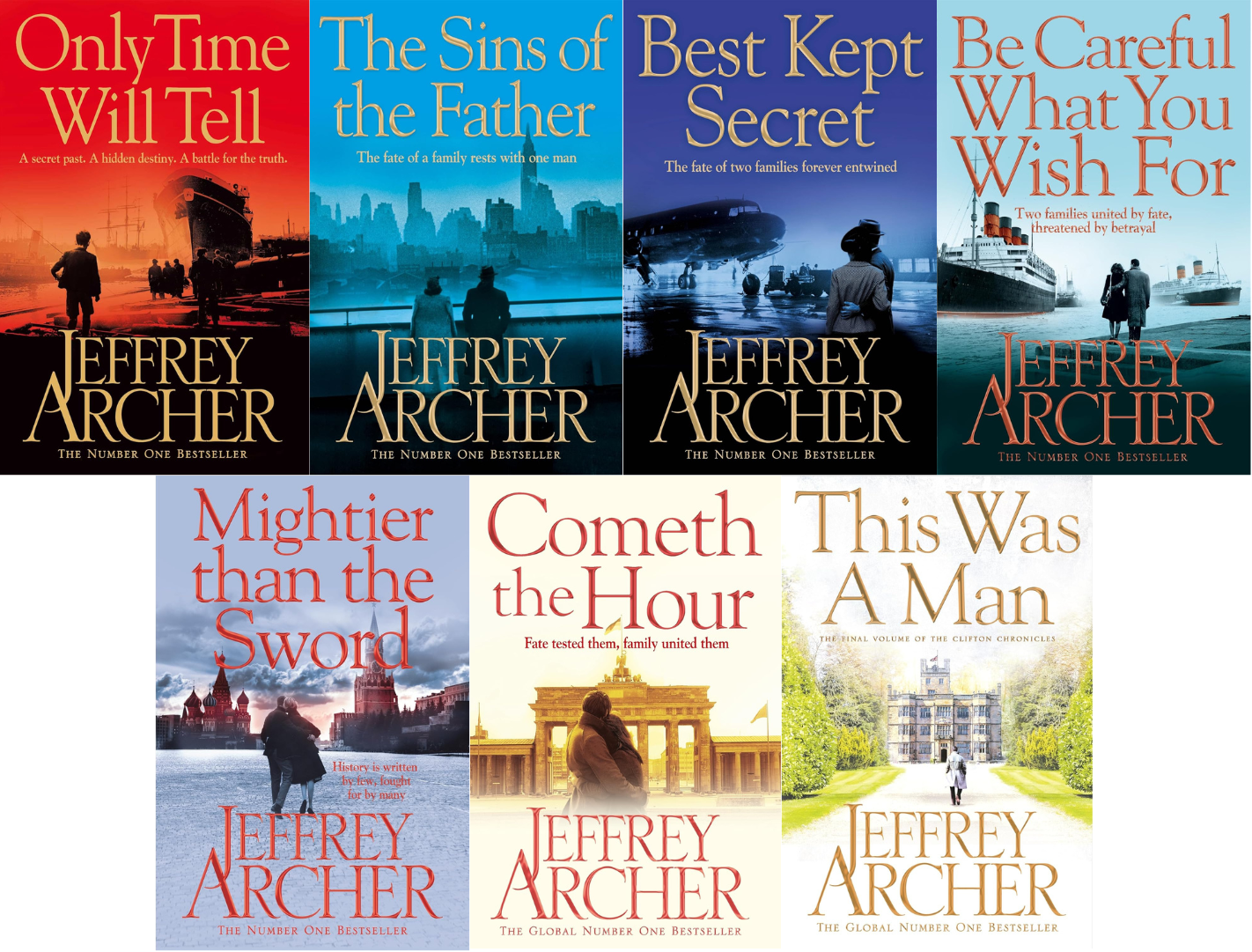 The Clifton Chronicles Series by Jeffrey Archer Bookowls