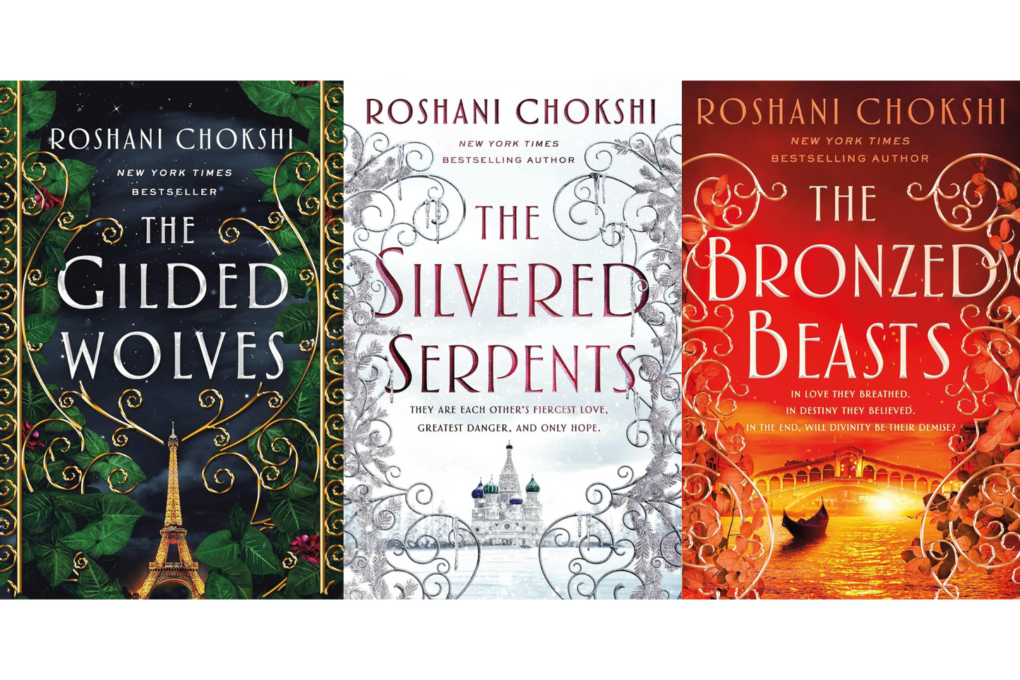 The Gilded Wolves Series by Roshani Chokshi