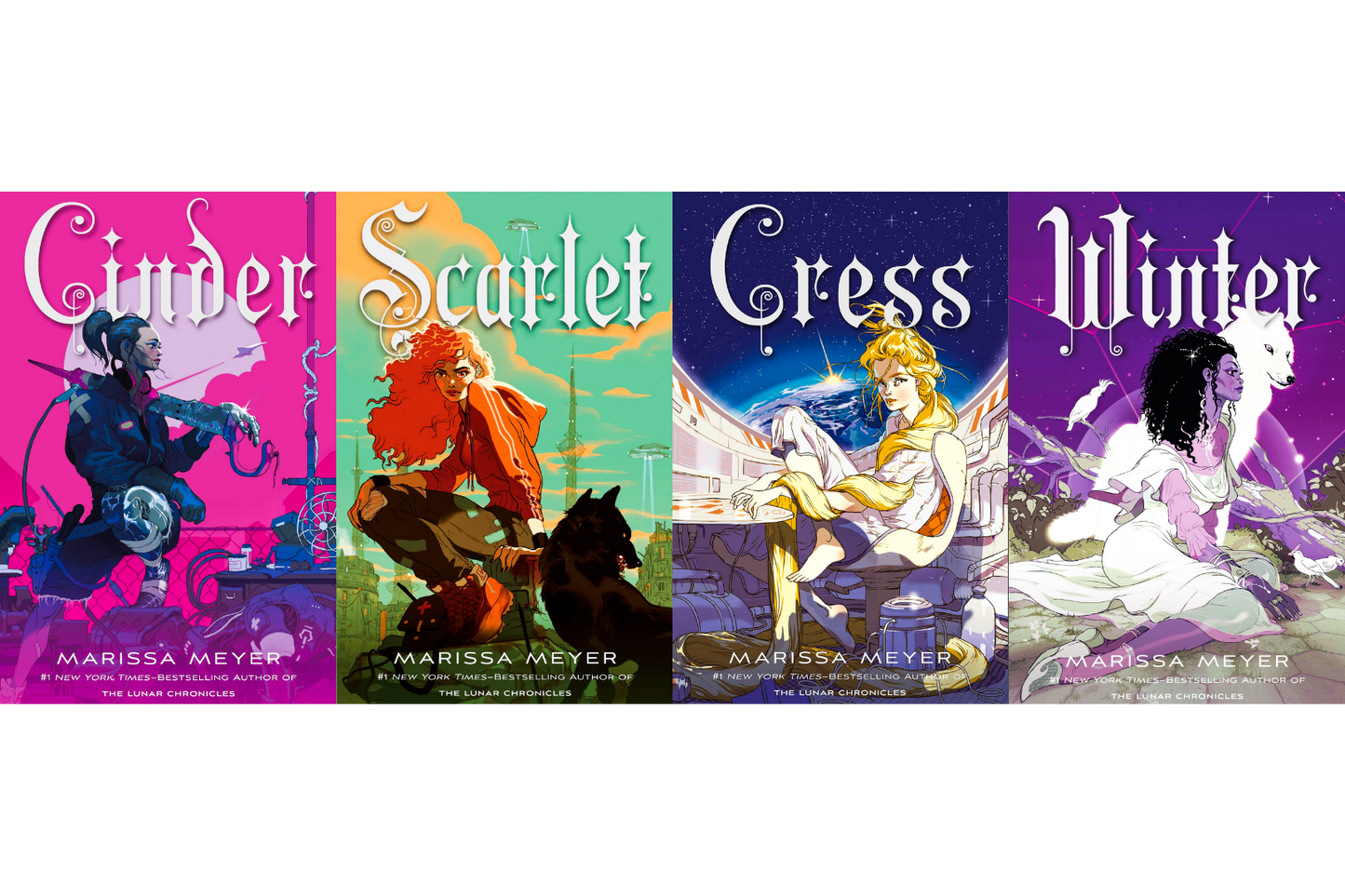 The Lunar Chronicles Series by Marissa Meyer