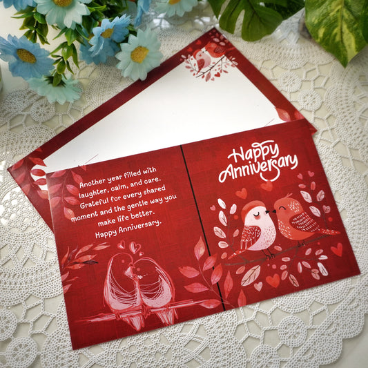 CSN08- Happy anniversary card