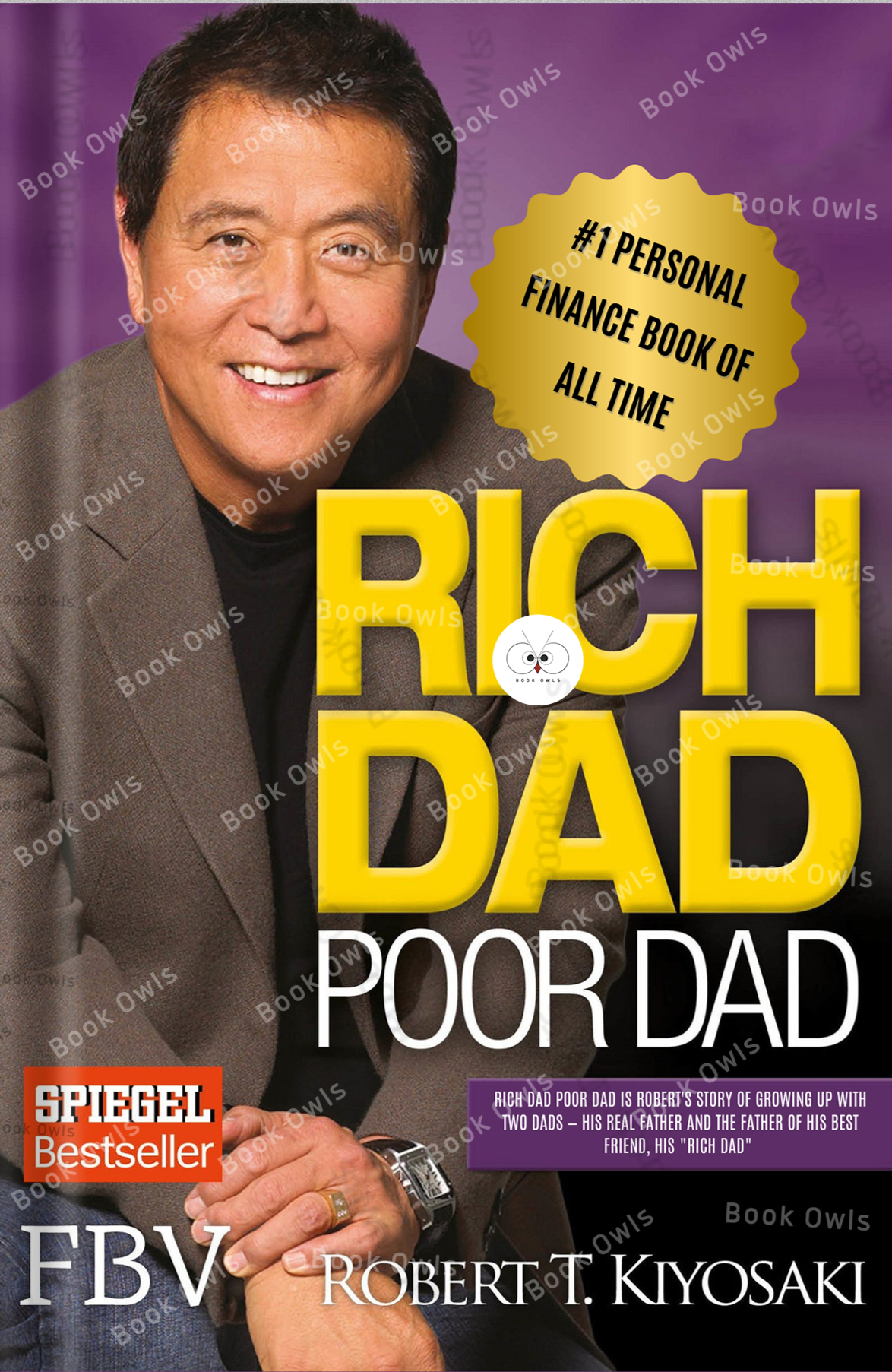Rich Dad Poor Dad Book by Robert Kiyosaki and Sharon Lechter
