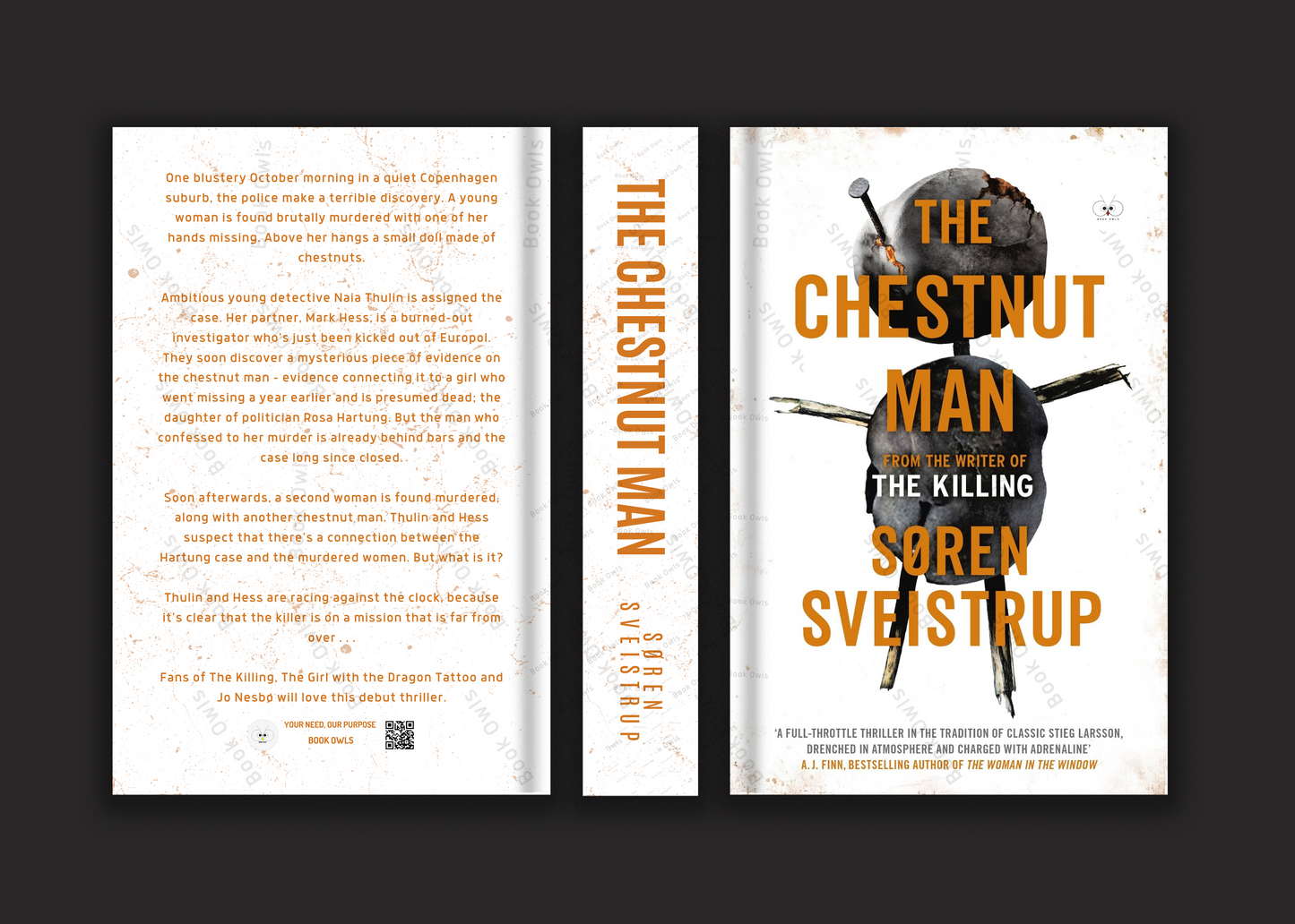 The Chestnut Man Book by Søren Sveistrup