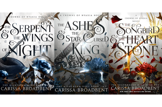Crowns of Nyaxia Series by Carissa Broadbent