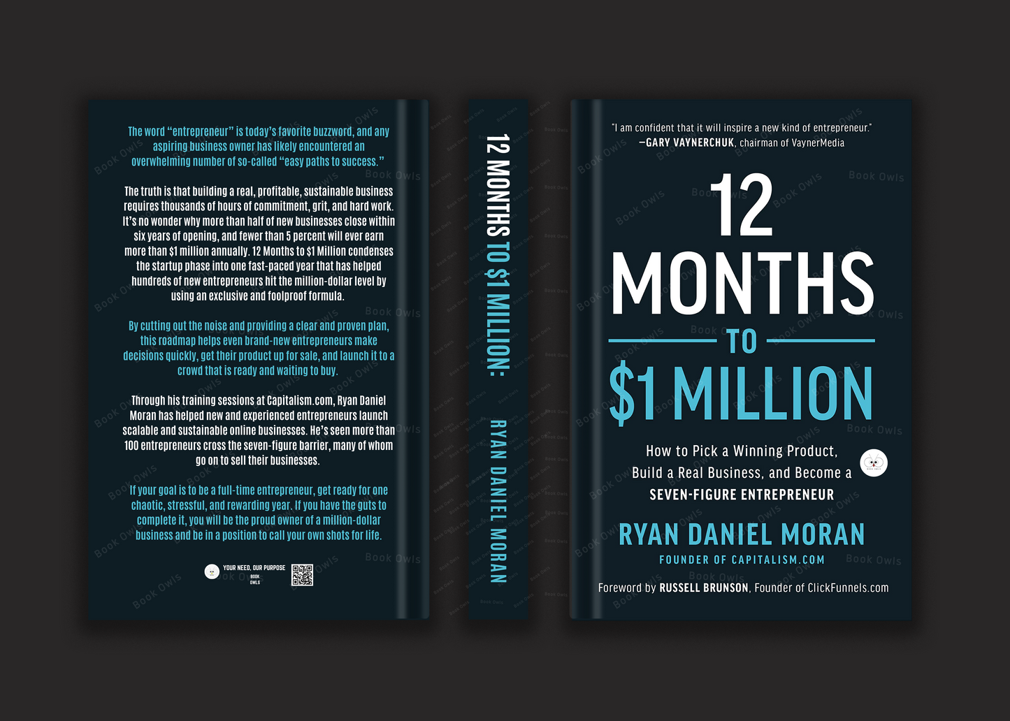 12 months to 1 million book by Ryan Daniel Moran