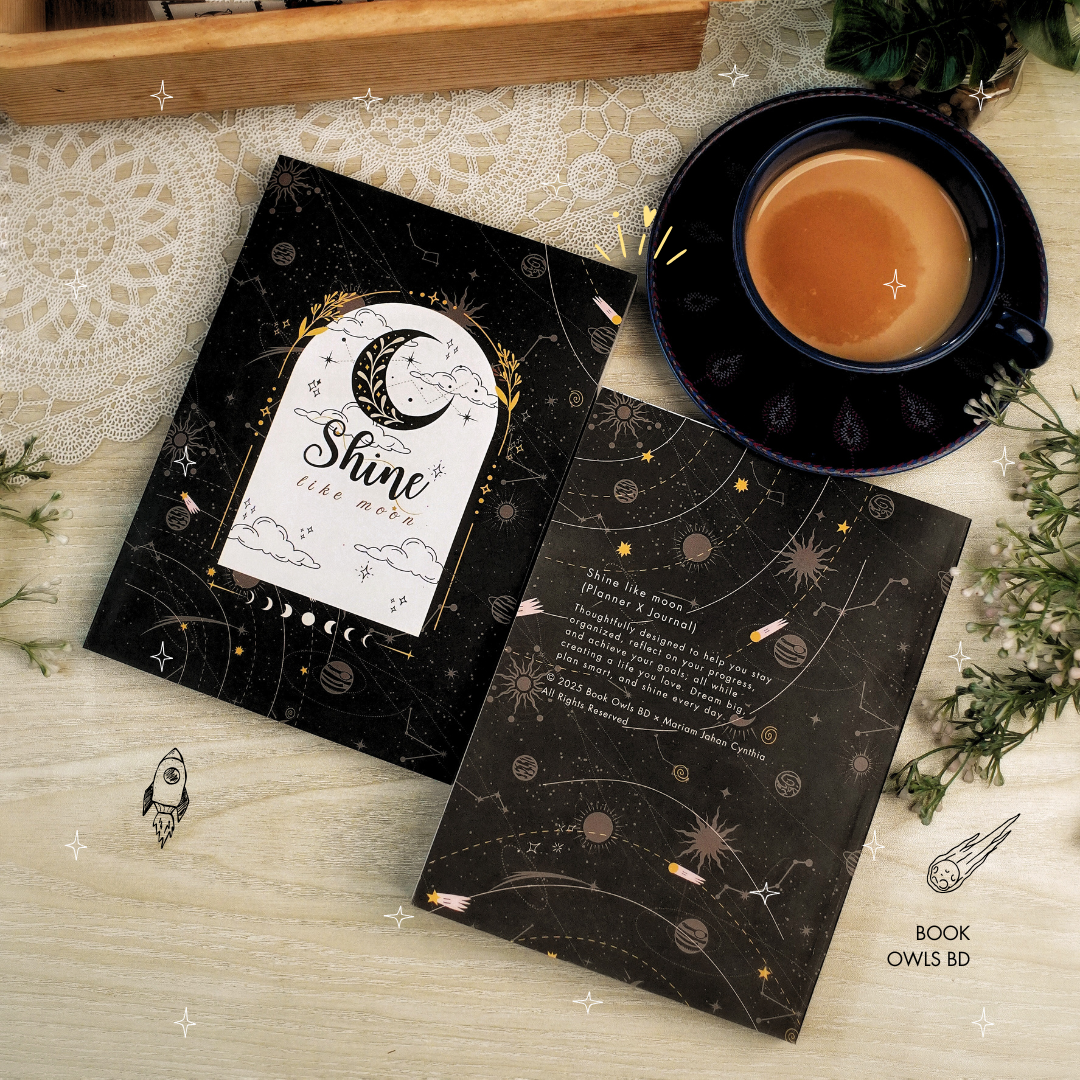 NSN09- Shine Like Moon (Planner x Journal)
