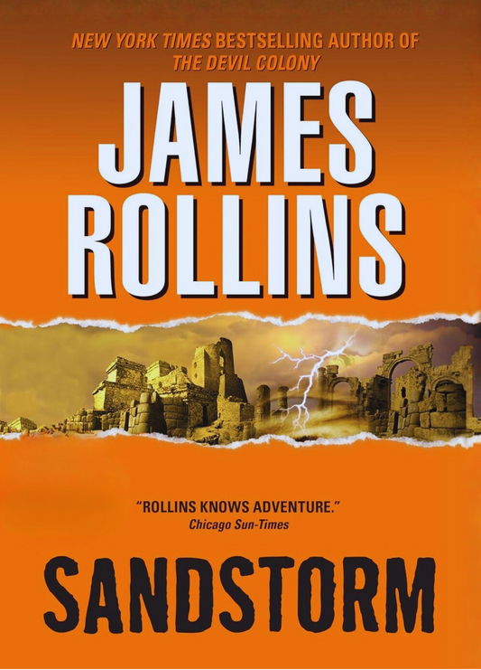 Sandstorm Book by James Rollins