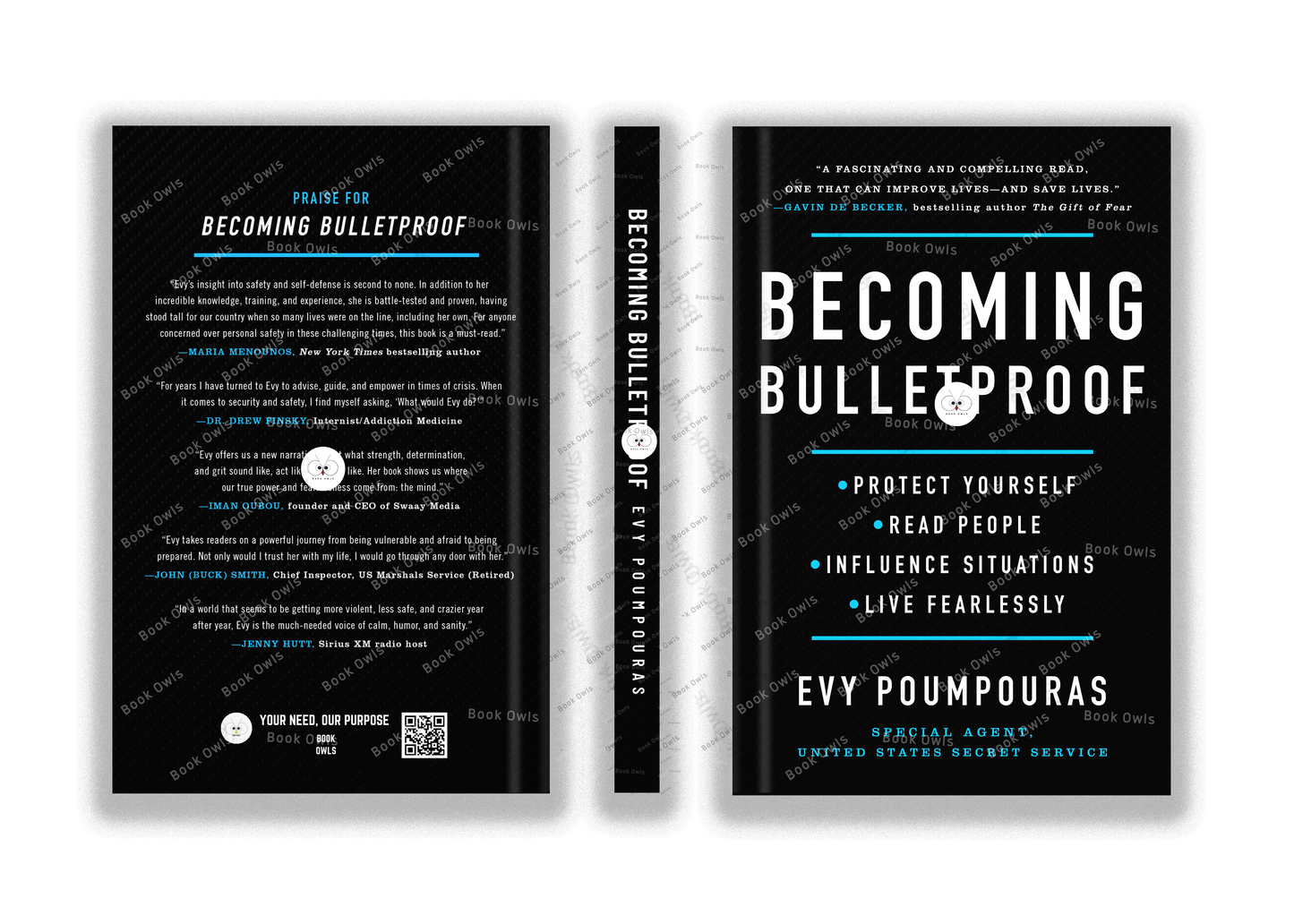 Becoming Bulletproof Book by Evy Poumpouras