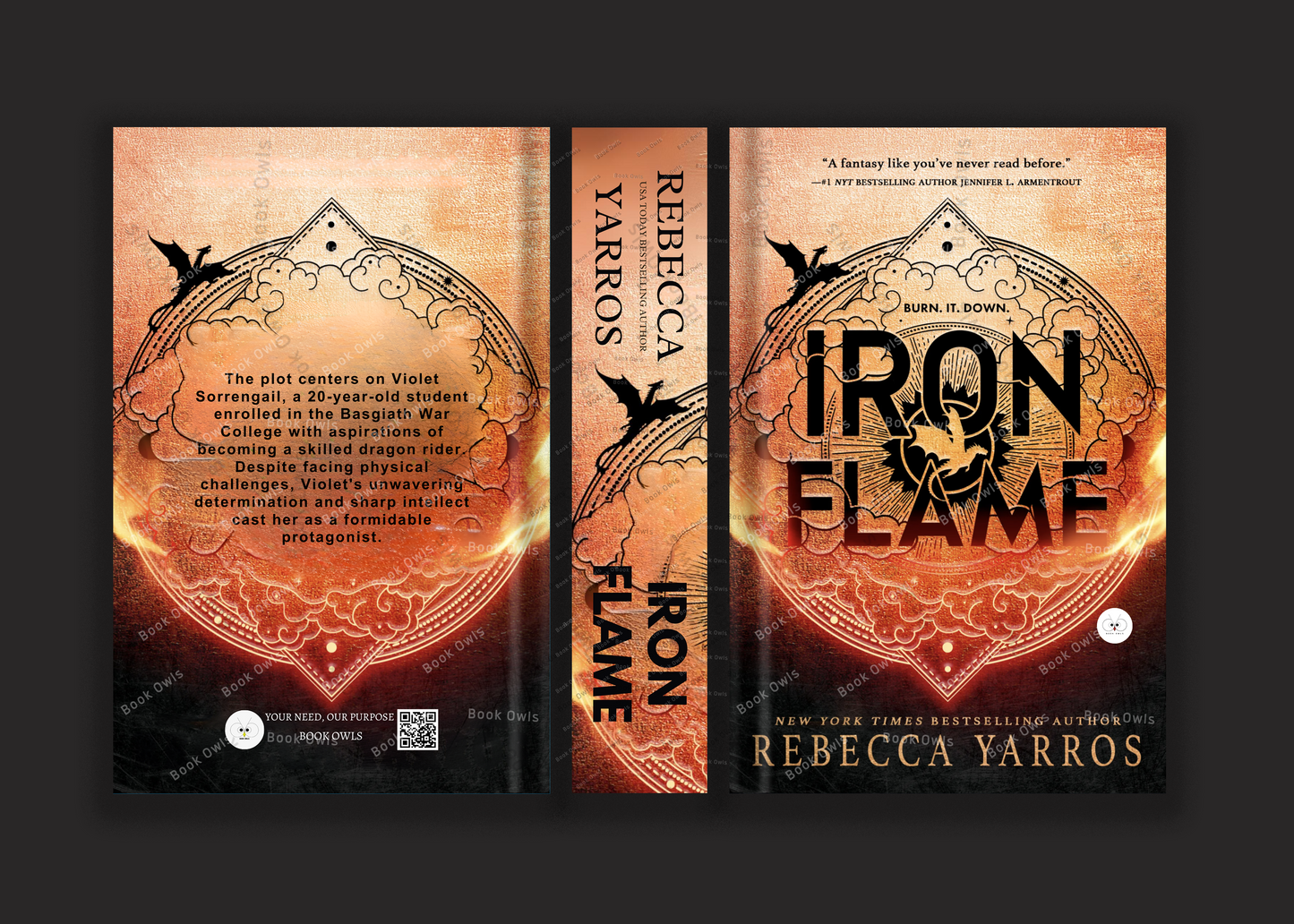 Iron Flame Novel by Rebecca Yarros ( The Empyrean Series )