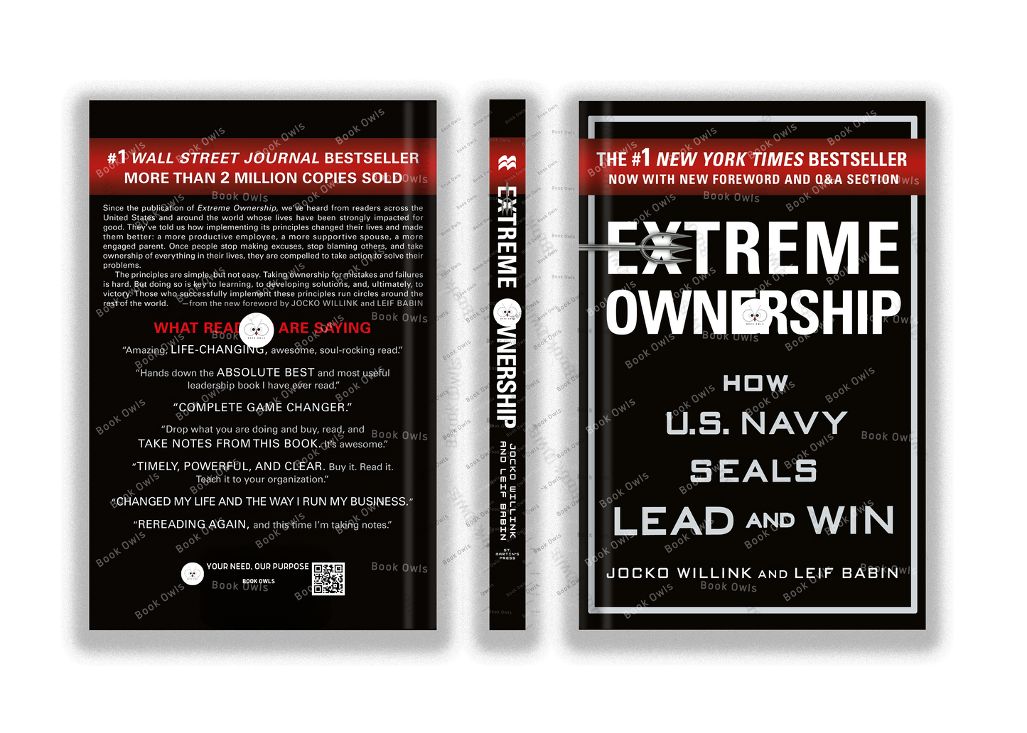 Extreme Ownership: How U.S. Navy SEALs Lead and Win
Book by Jocko Willink and Leif Babin