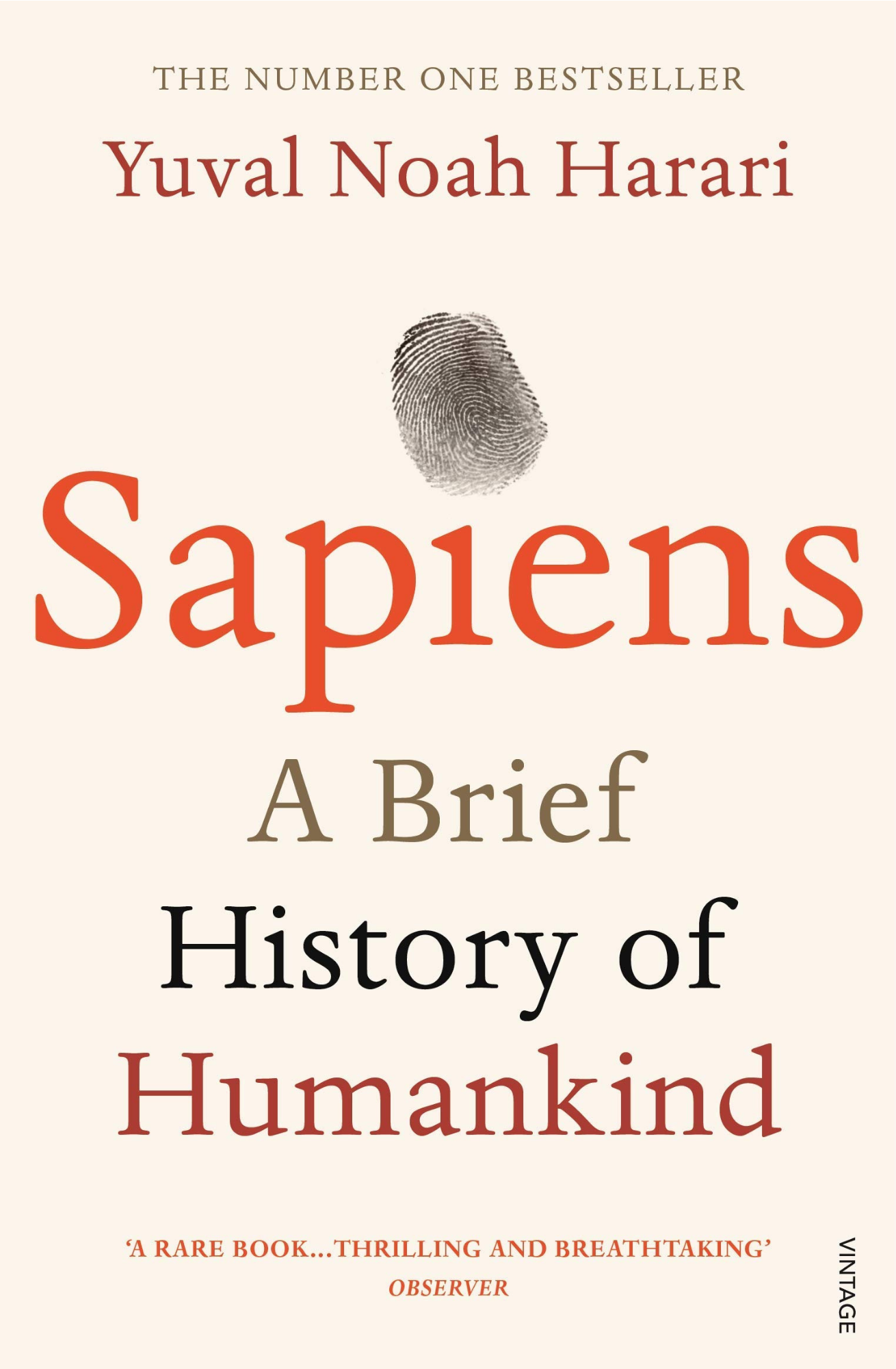 Sapiens: A Brief History of Humankind by Yuval Noah Harari