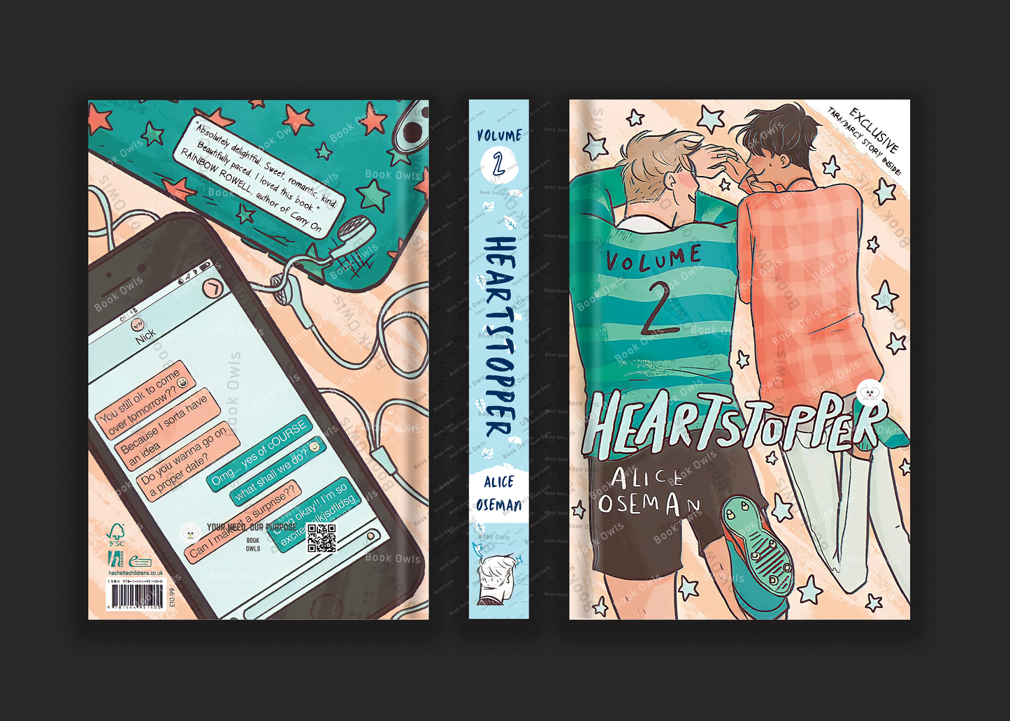 Heartstopper Volume two Novel by Alice Oseman