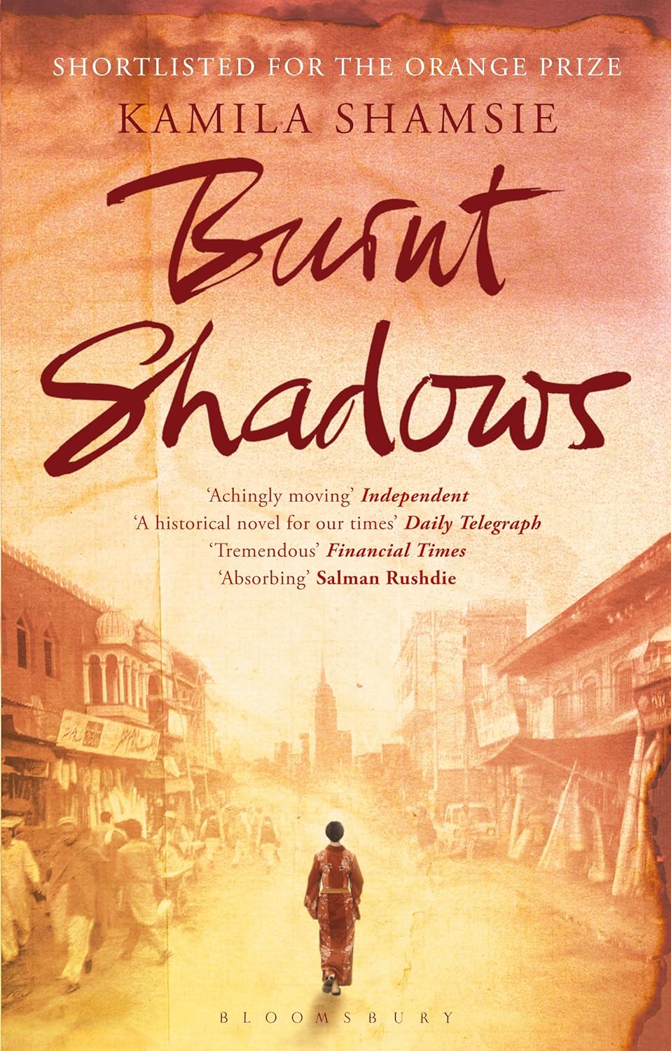Burnt Shadows Novel by Kamila Shamsie