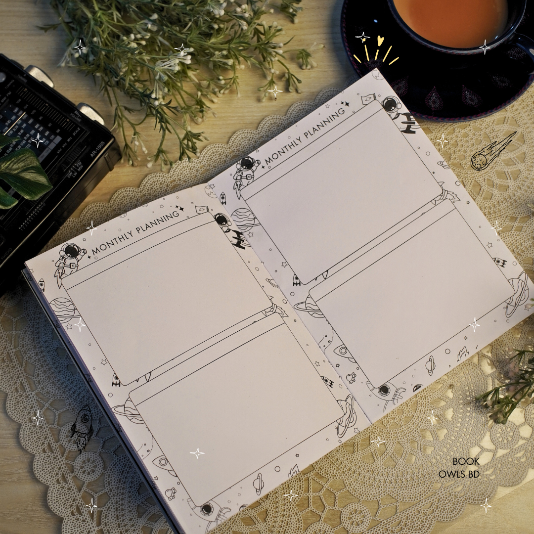 NSN09- Shine Like Moon (Planner x Journal)