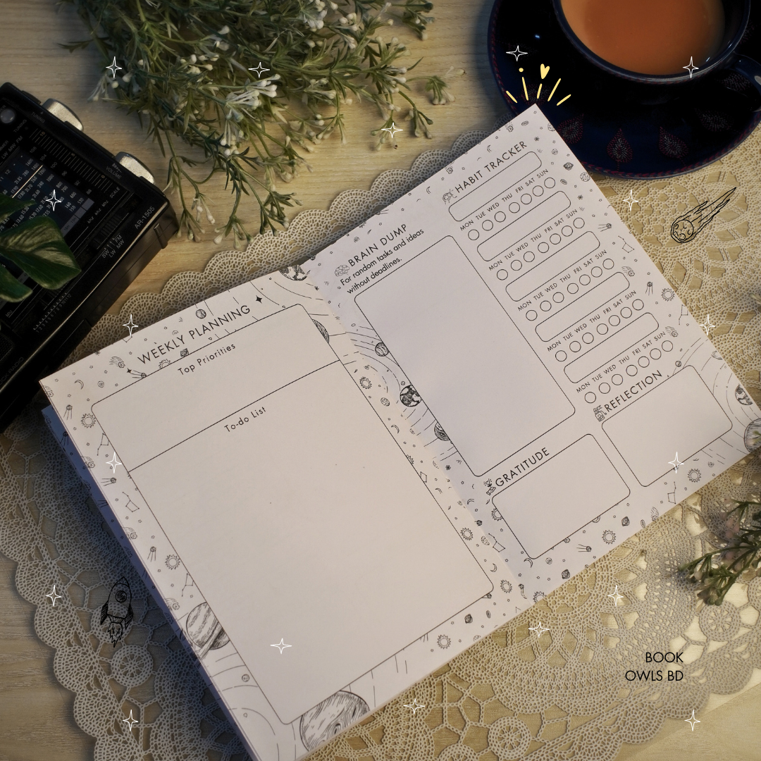 NSN09- Shine Like Moon (Planner x Journal)