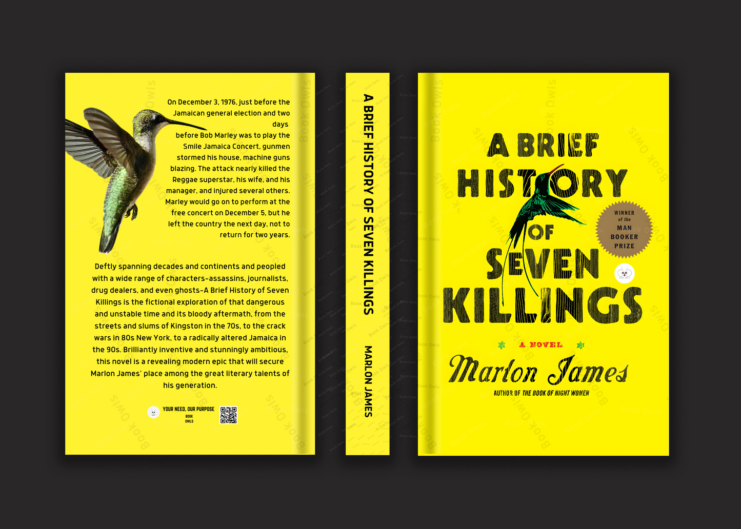 A Brief History of Seven Killings Novel by Marlon James