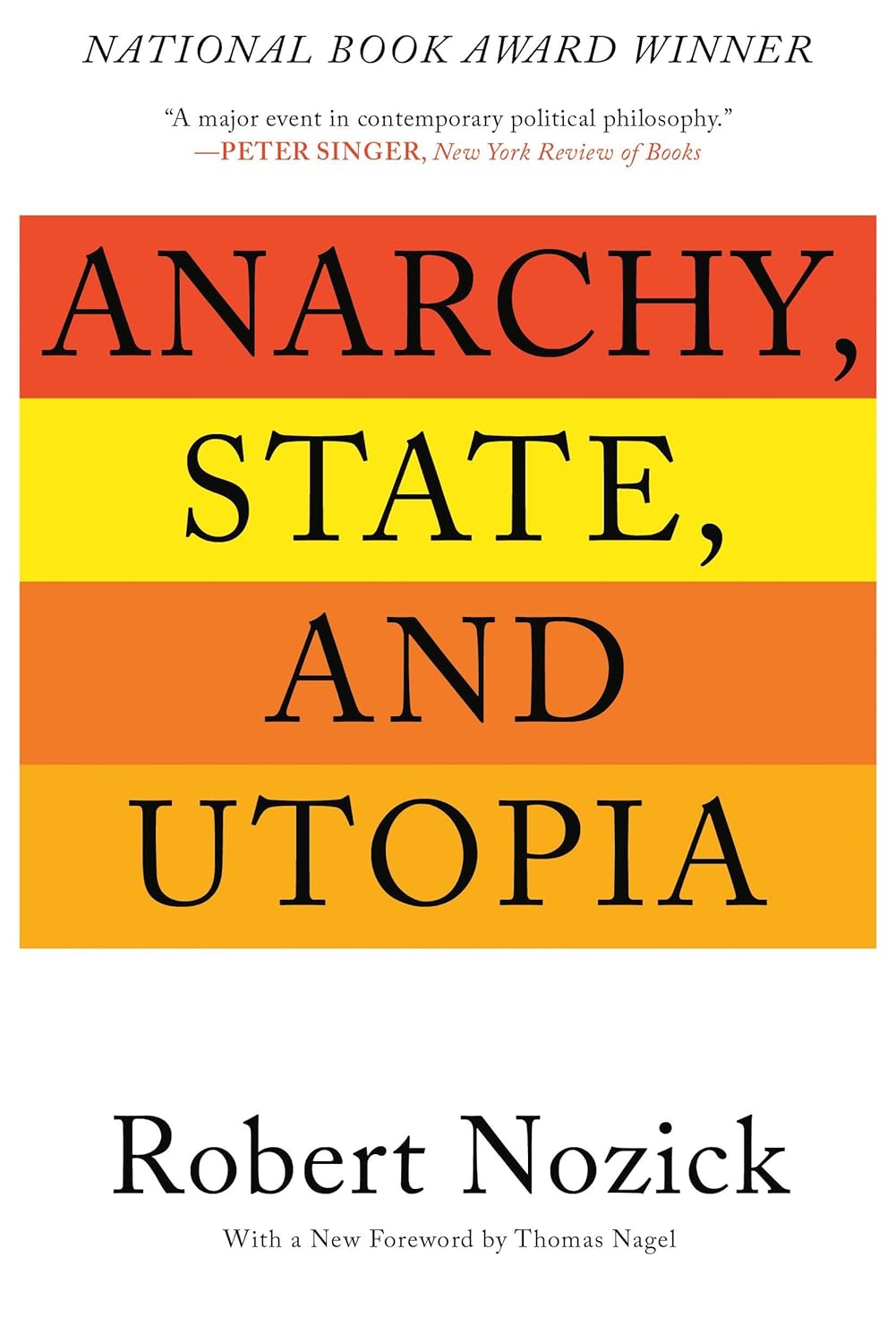 Anarchy, State, and Utopia Book by Robert Nozick