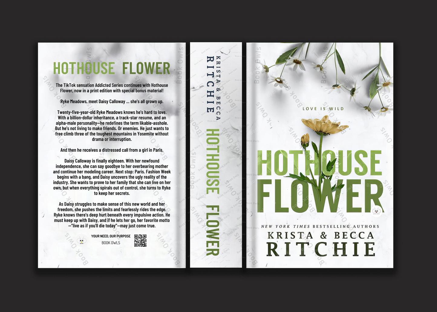 Hothouse Flower Book by Becca Richie and Krista Ritchie