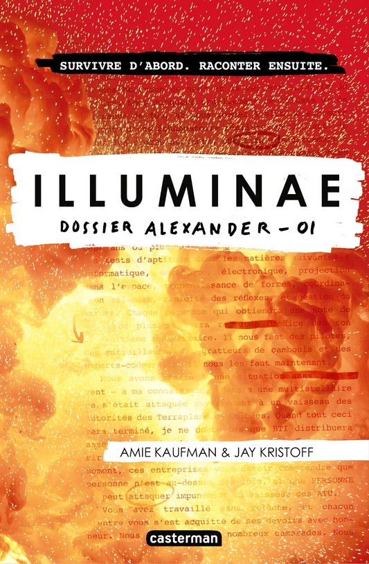 Illuminae Novel by Amie Kaufman and Jay Kristoff