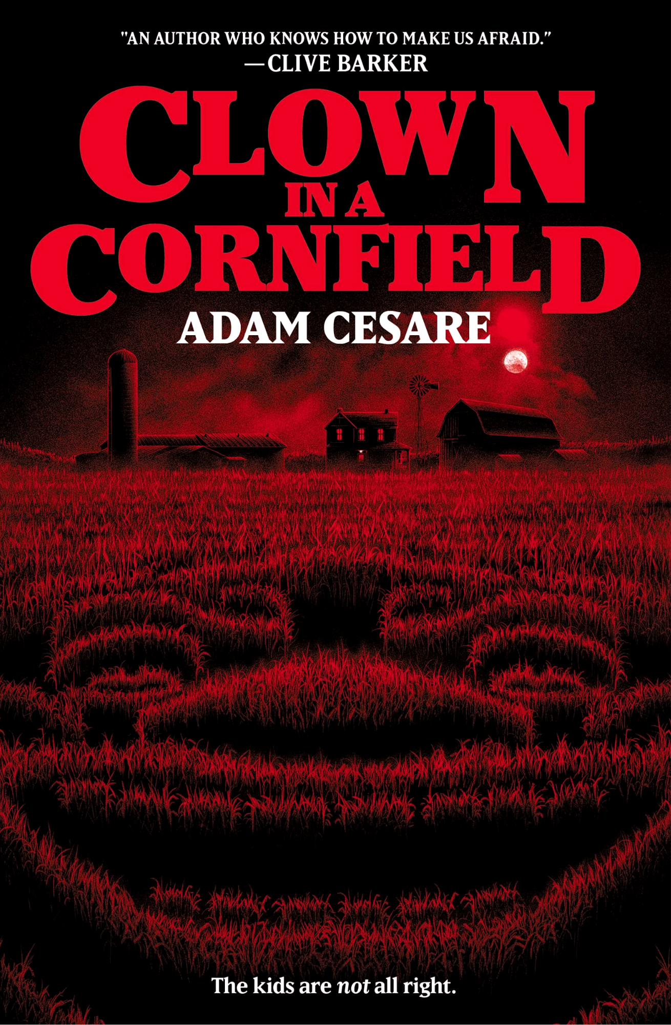 Clown in a Cornfield by Adam Cesare