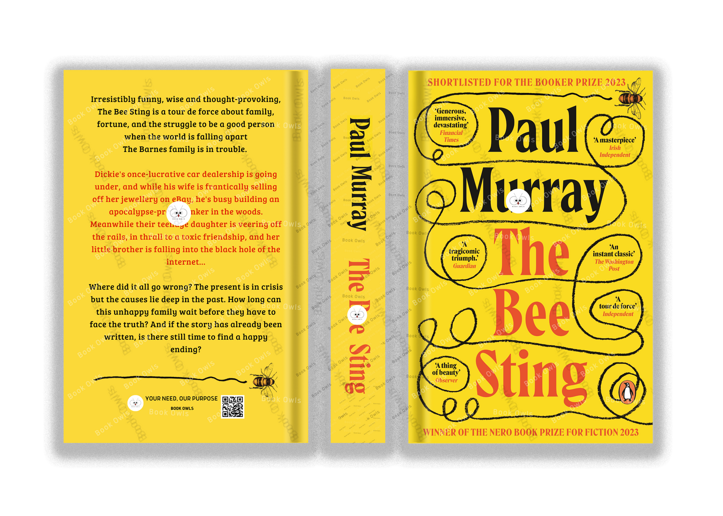 The Bee Sting
Novel by Paul Murray