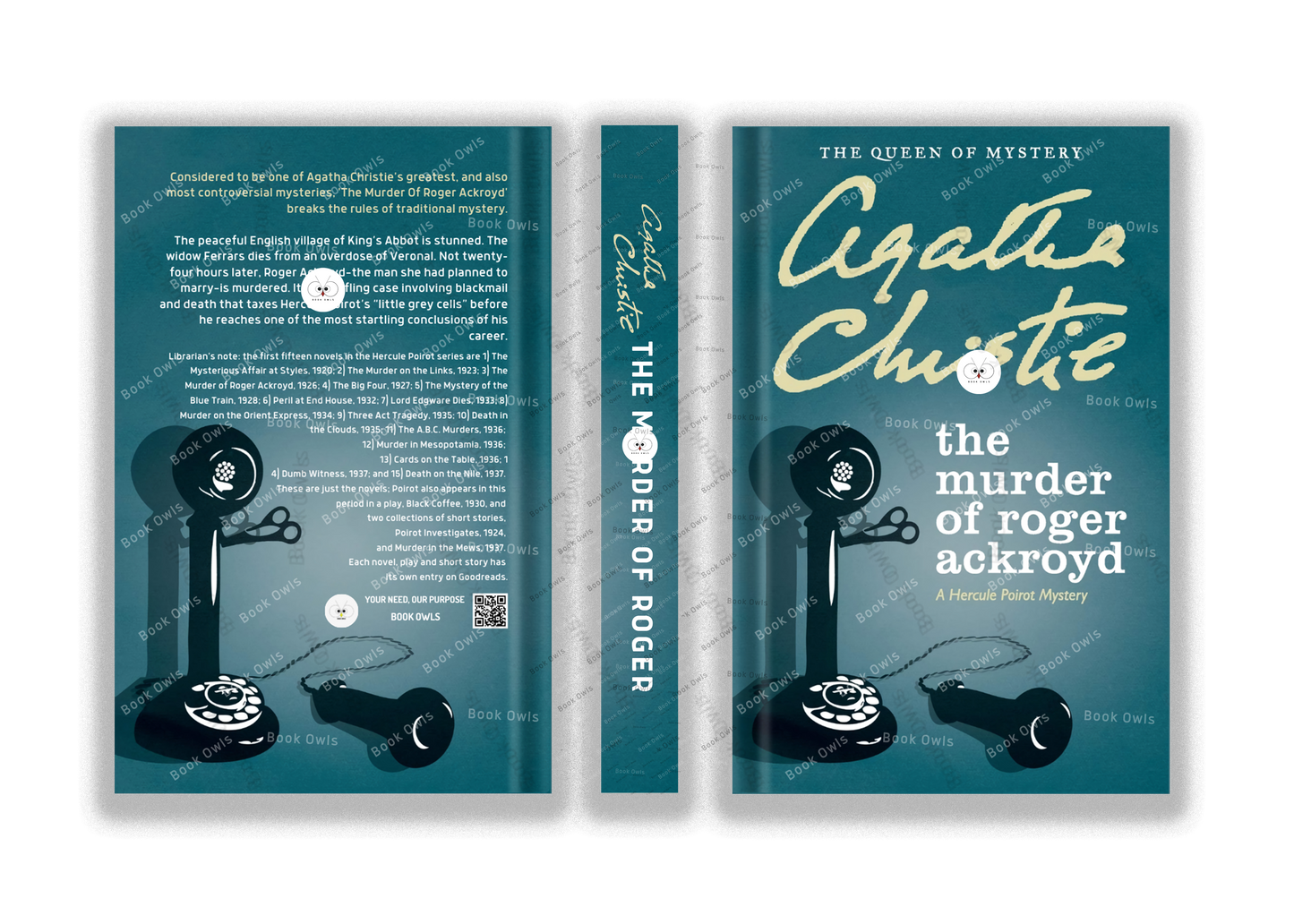 The Murder of Roger Ackroyd: A Hercule Poirot Mystery Novel by Agatha Christie