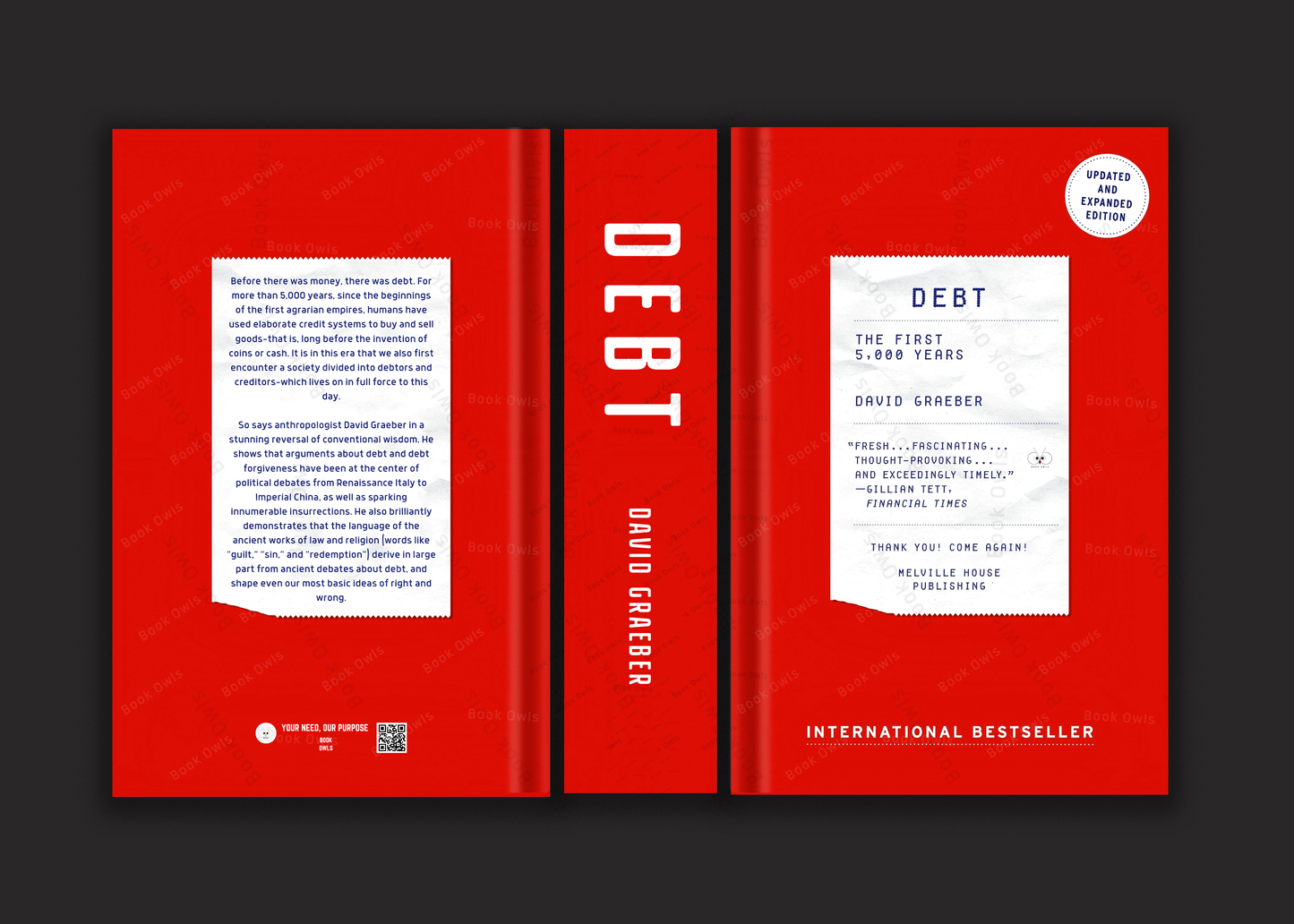 Debt: The First 5,000 Years,Updated and Expanded Book by David Graeber