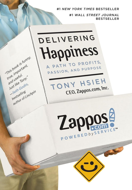 Delivering Happiness Book by Tony Hsieh