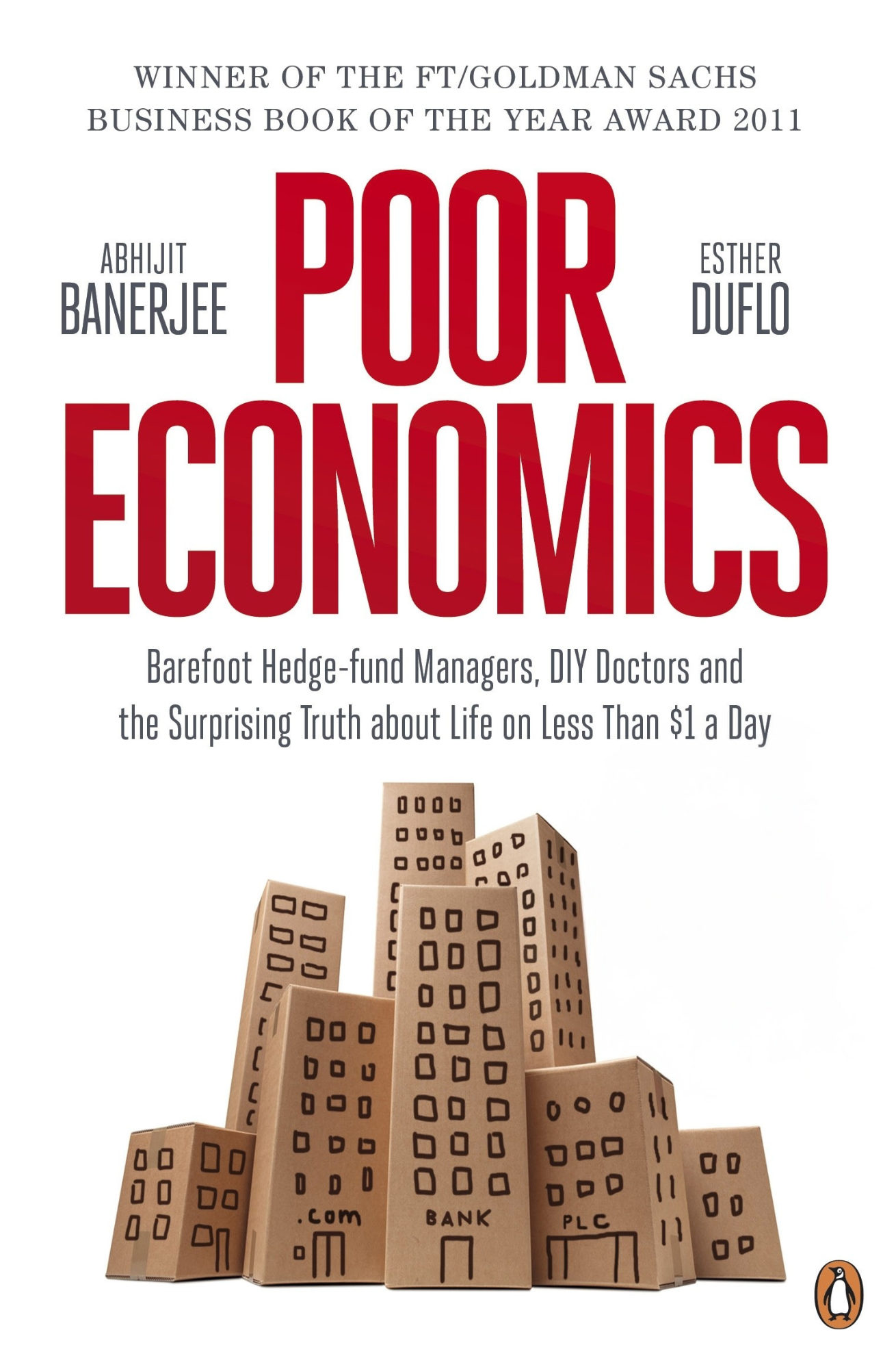 Poor Economics Book by Abhijit Banerjee and Esther Duflo