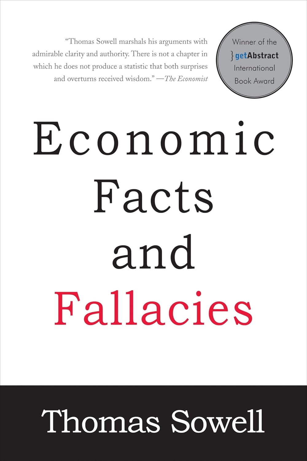 Economic Facts and Fallacies Book by Thomas Sowell