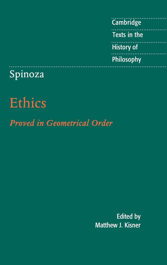 Ethics (Proved in Geometrical Order) Book by Baruch Spinoza