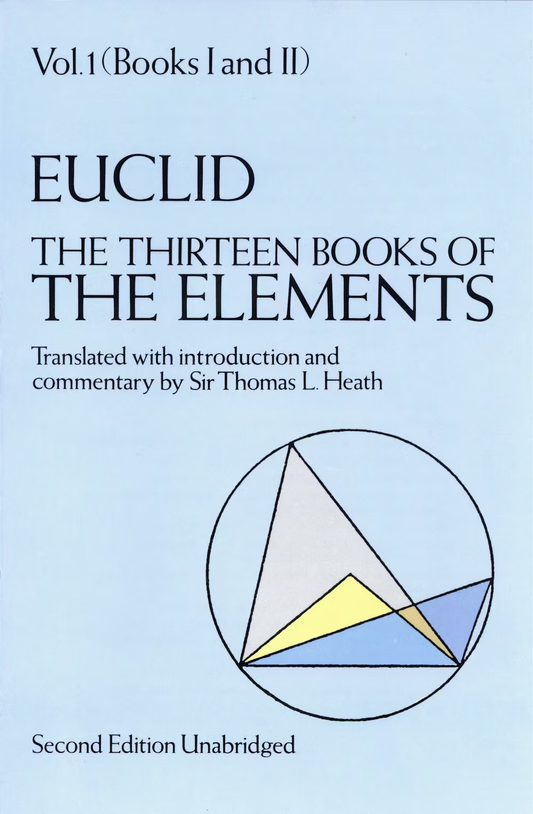 Euclid's Elements Book (Volume I) by Euclid