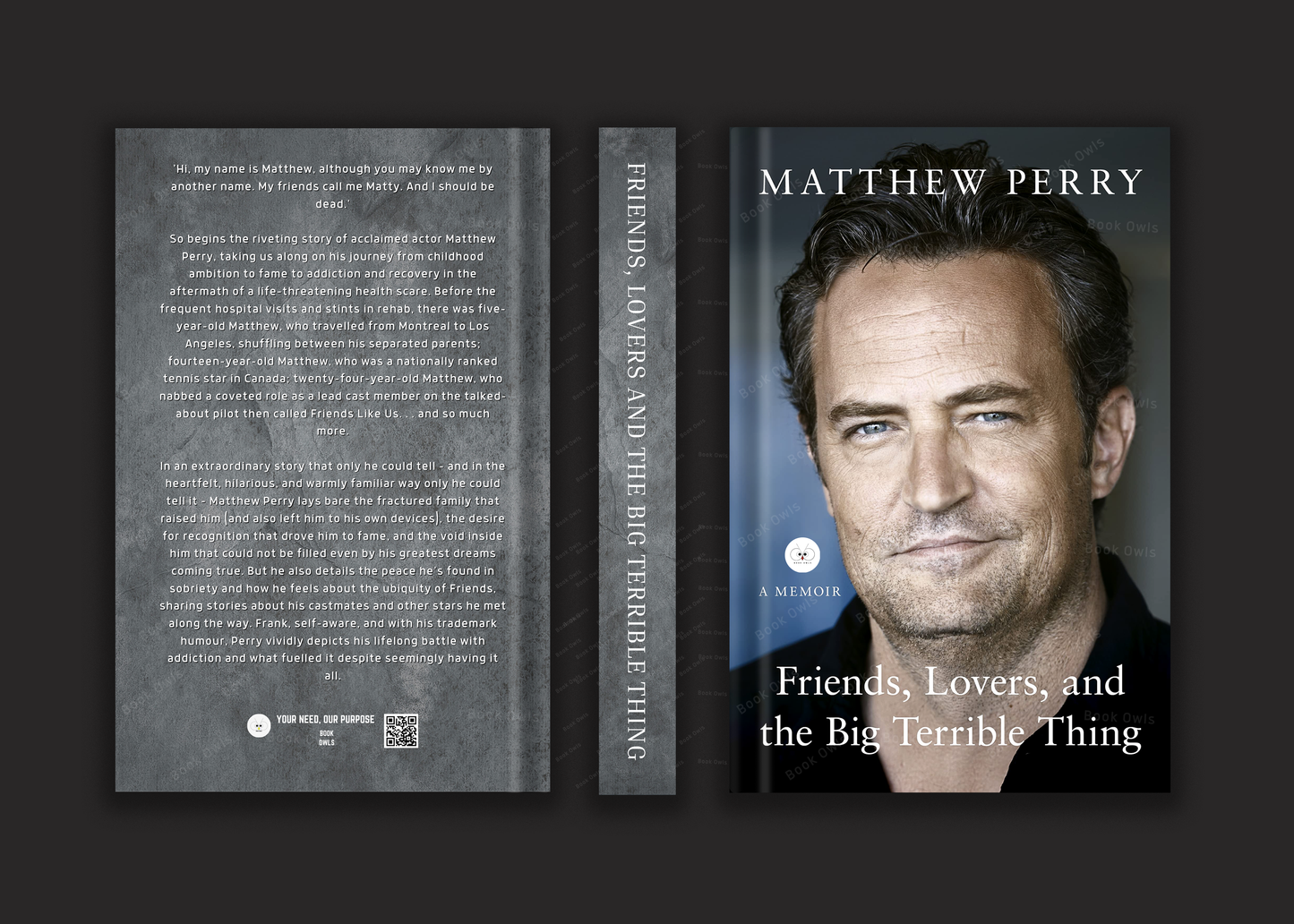 Friends, Lovers and the Big Terrible Thing: 'A Candid, Darkly Funny Book' New York Times Book by Matthew Perry