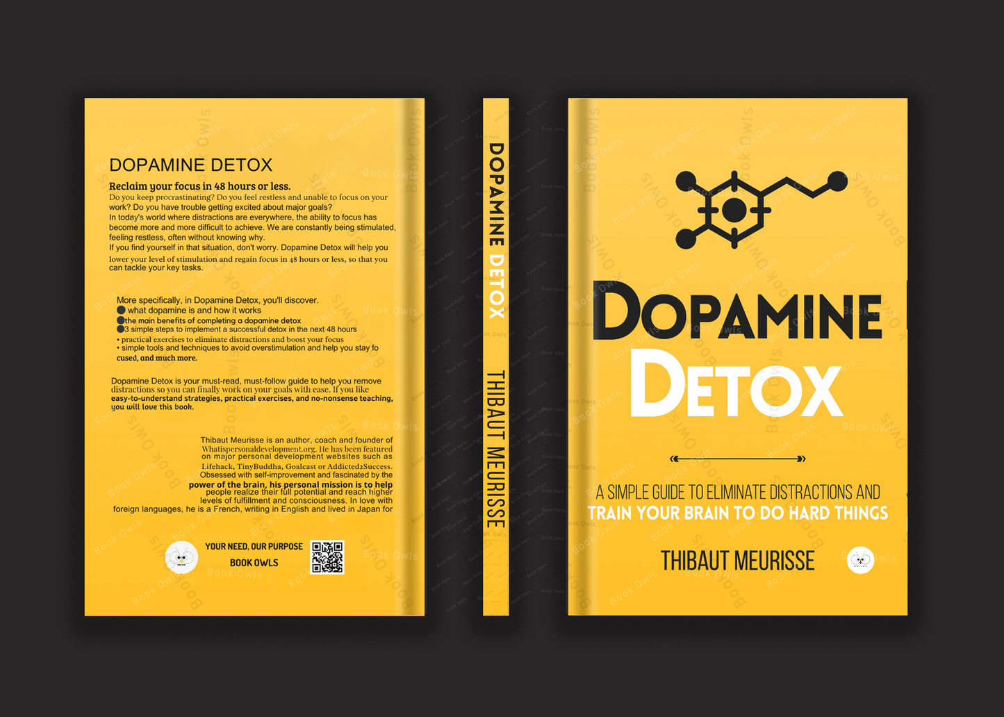 Dopamine Detox : A Short Guide to Remove Distractions and Get Your Brain to Do Hard Things