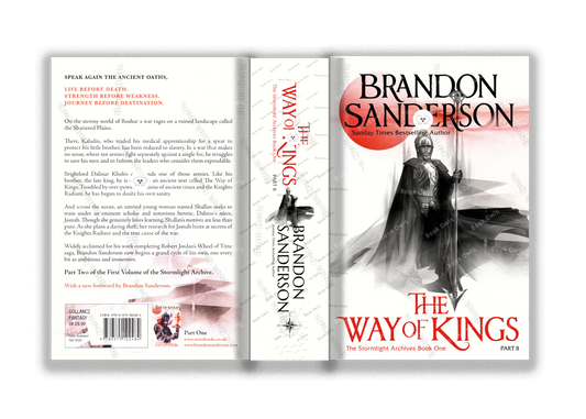 The Way of Kings Novel by Brandon Sanderson